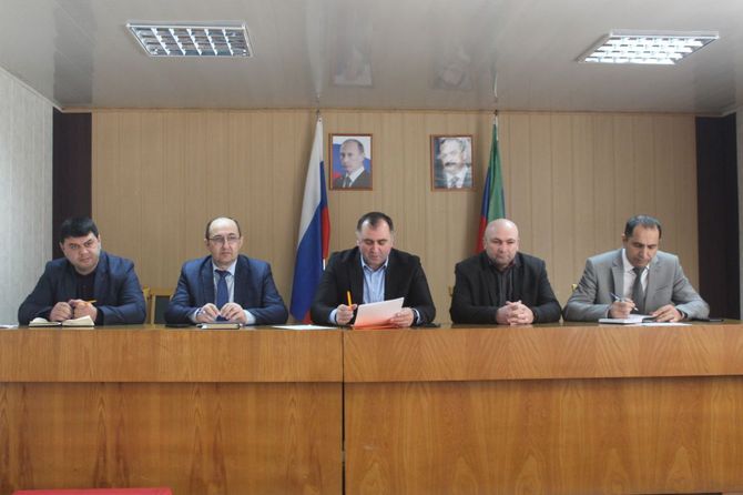 В Хивском районе прошло заседание коллегии