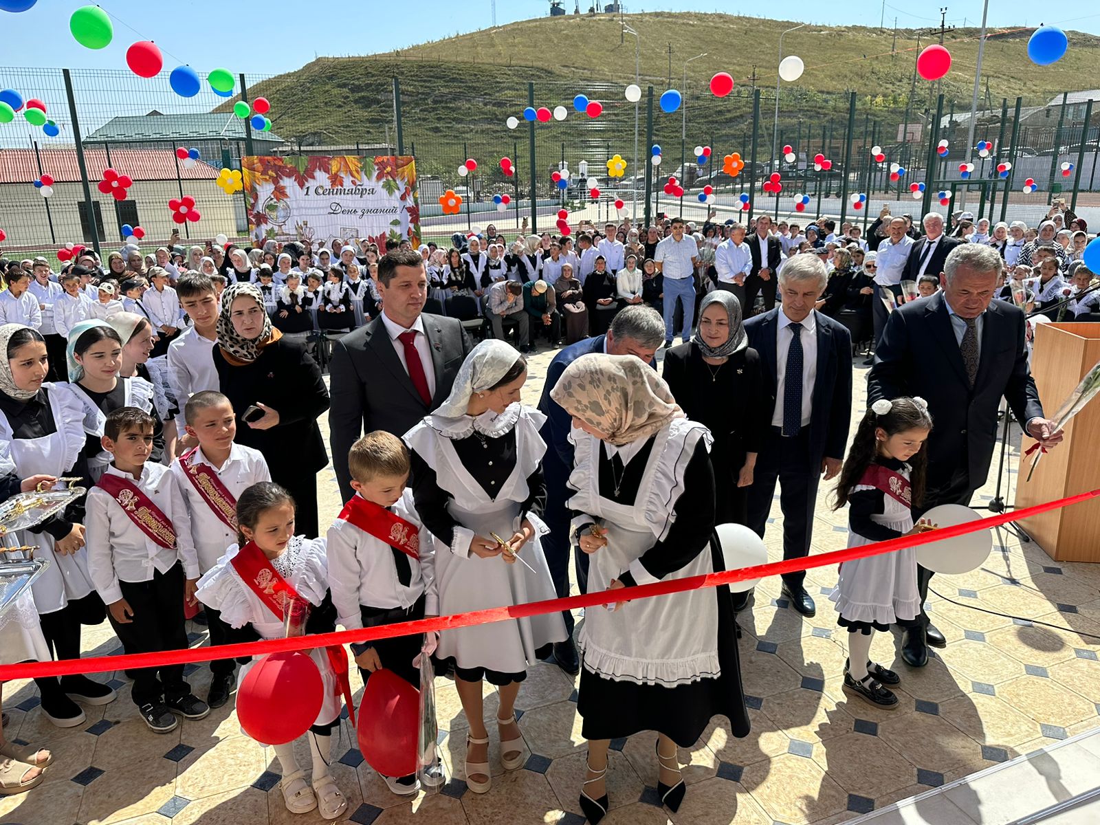 В Левашинском районе открылась новая школа на 320 мест