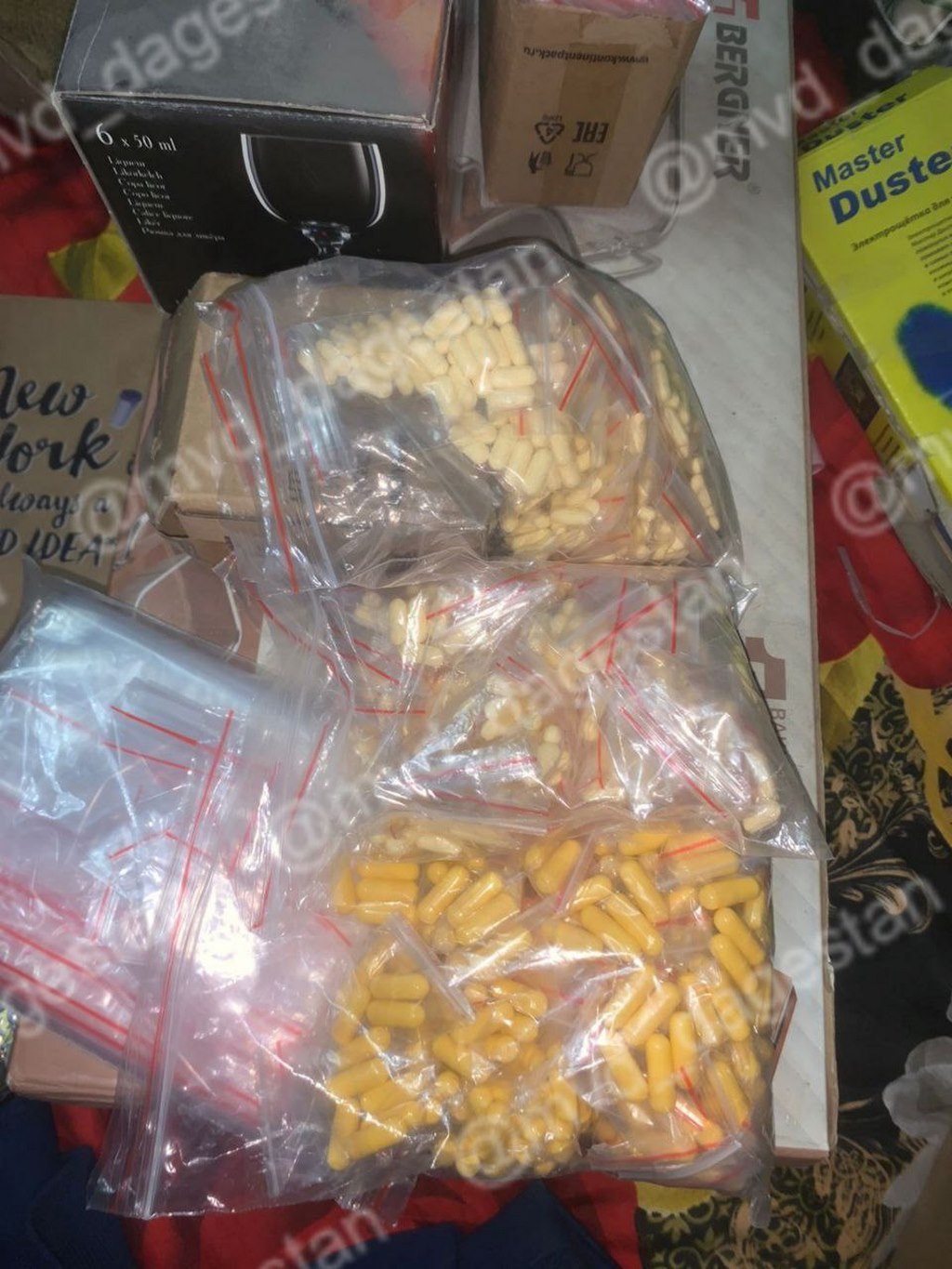 Крупную партию наркотиков обнаружили полицейские у жителя Кизляра