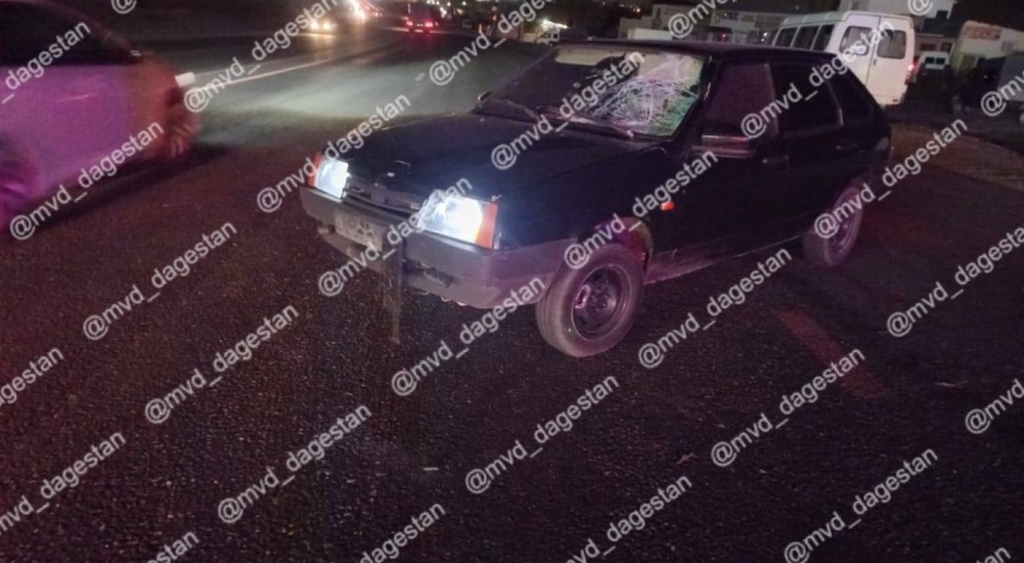 Смертельный автонаезд на пешехода произошел на трассе Дагестана