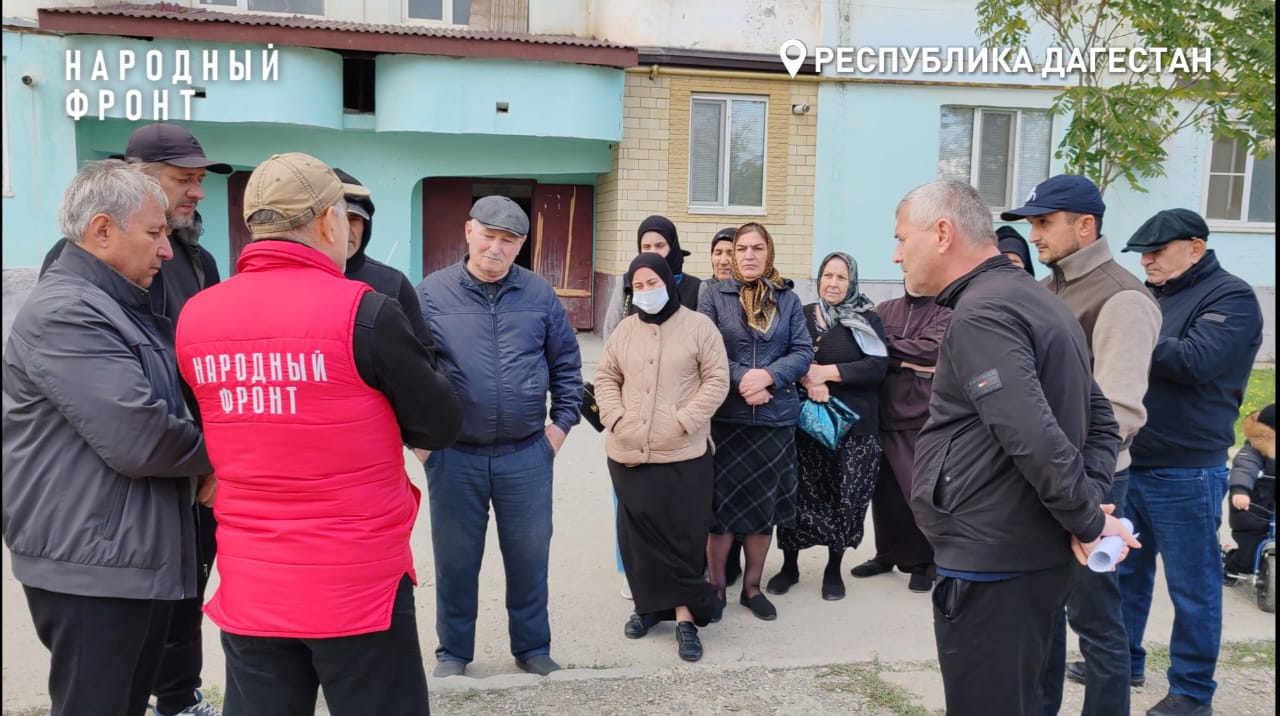 В Кизилюрте возобновлена работа лифтов после вмешательства «Народного фронта»