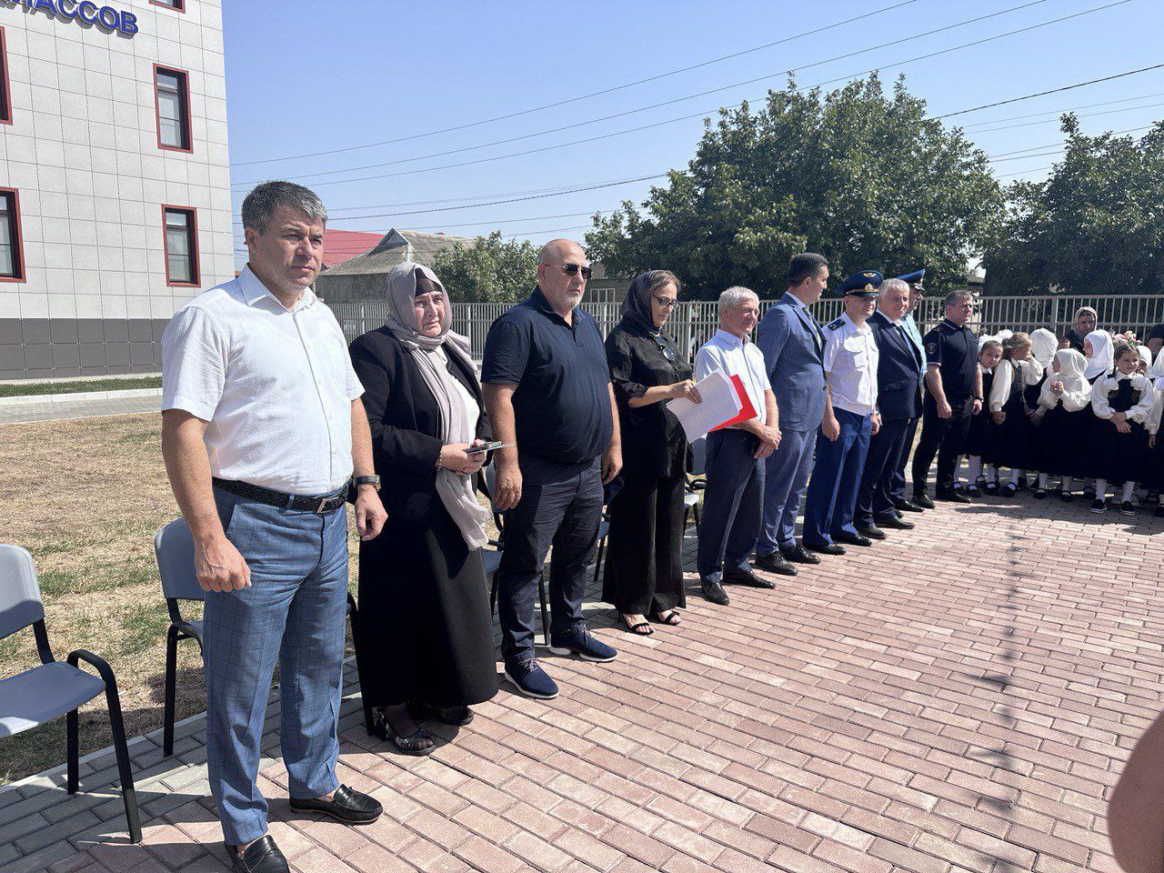 В Манапкале открылась новая школа на 604 места