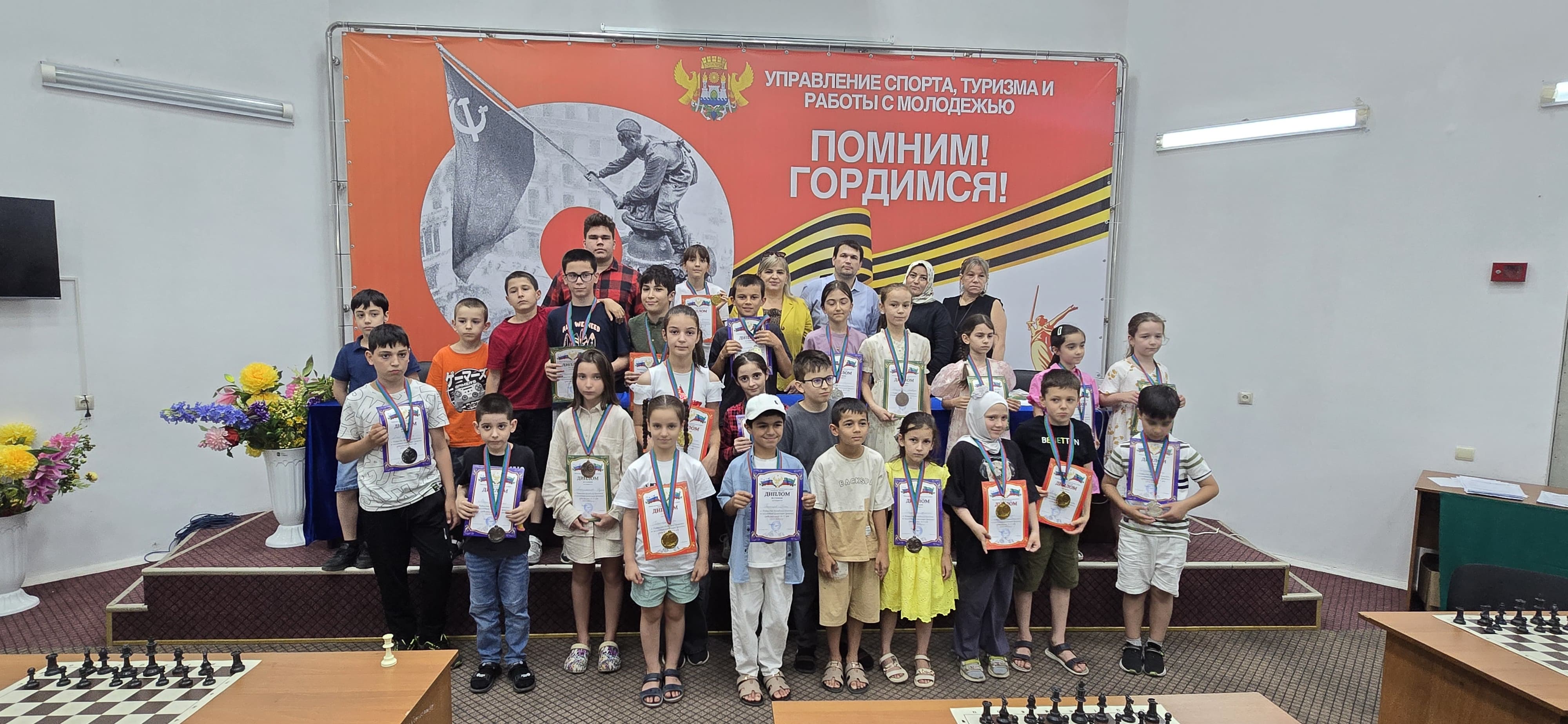 Определены лучшие шахматисты Первенства Дагестана