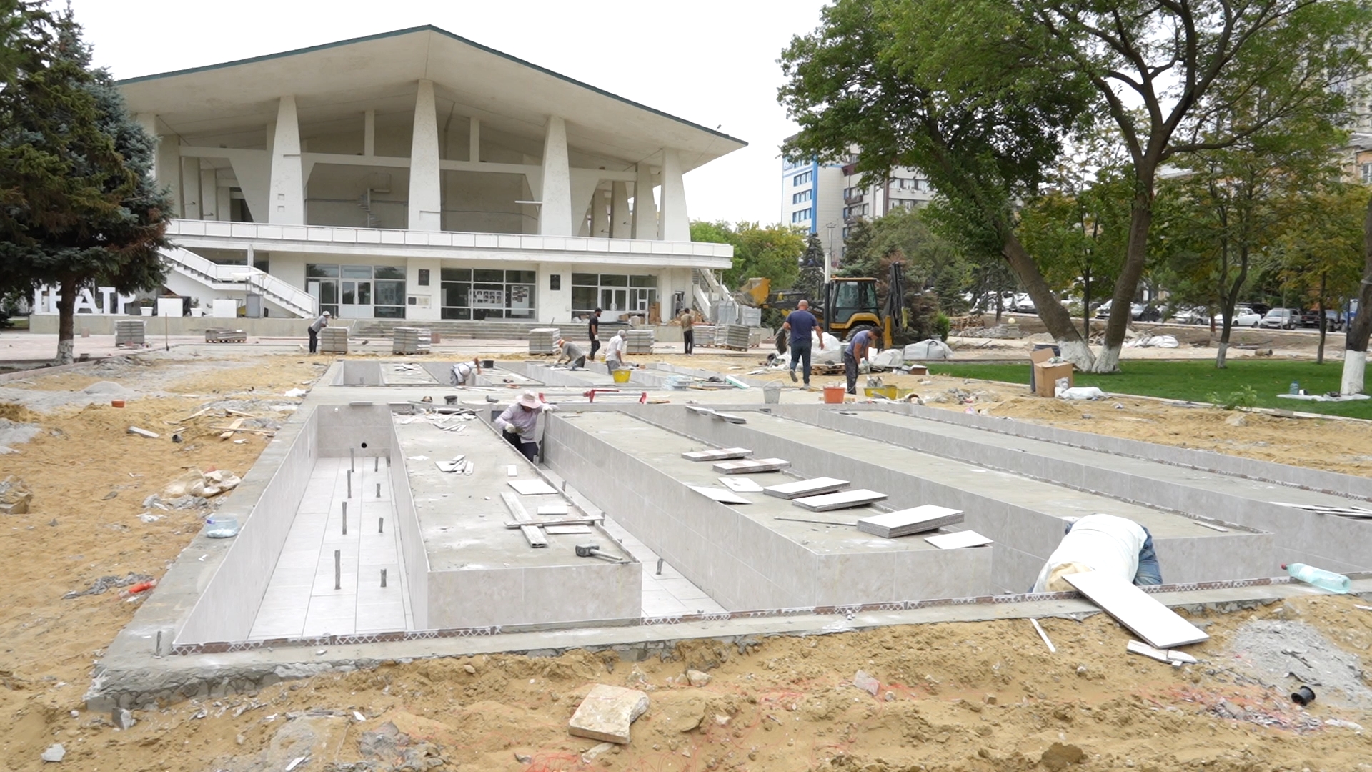 В Махачкале откроют новый светомузыкальный фонтан