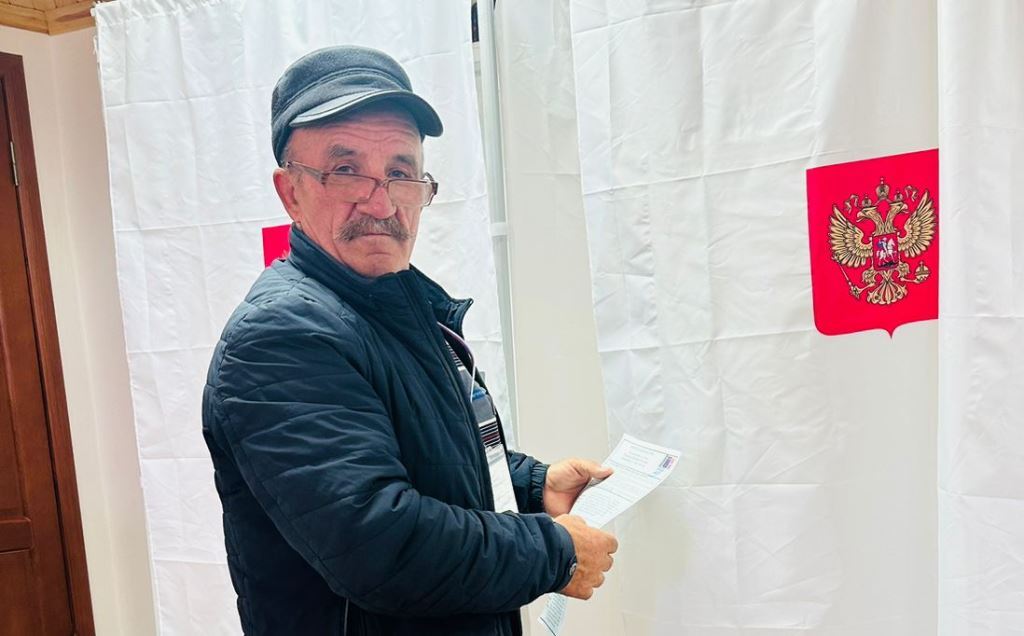 Отец кавалера ордена Мужества проголосовал на выборах президента России