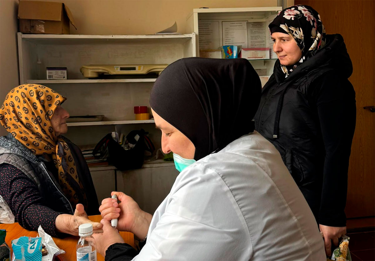 Бригада центральной районной больницы Цунтинского района провела выездной медосмотр