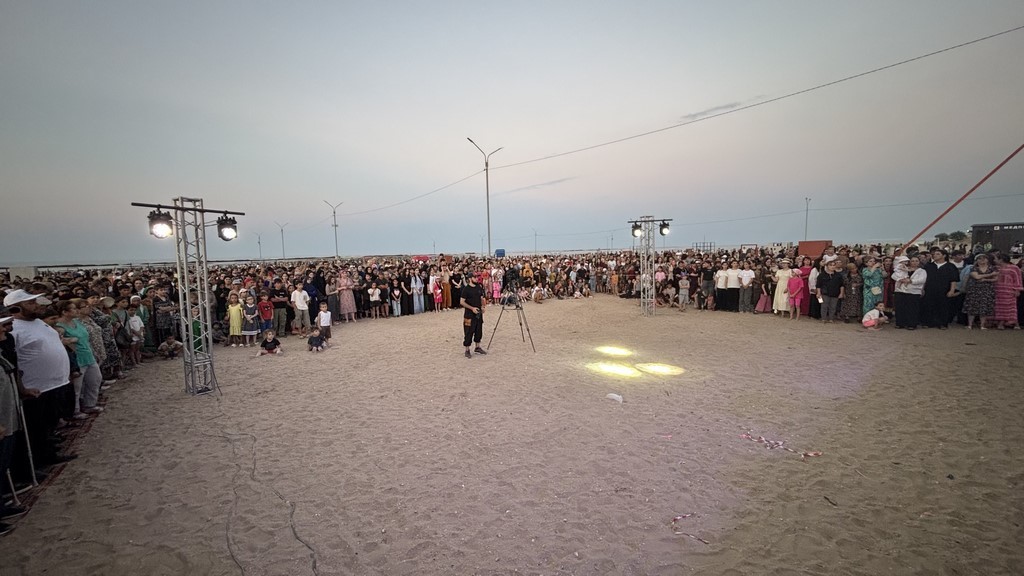 В Избербаше торжественно открыли городской пляж