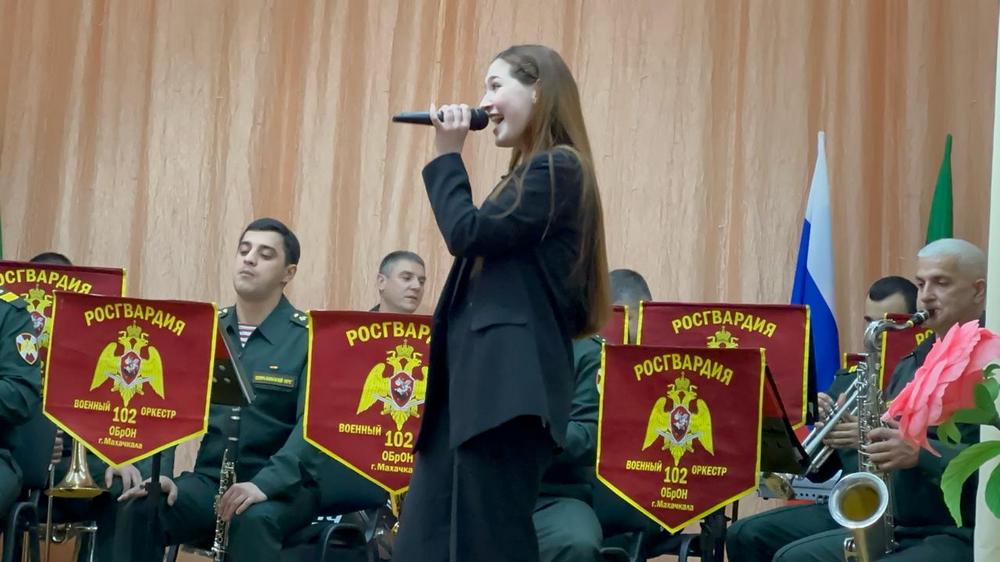 Музыкально-патриотическая акция Росгвардии стартовала в Дагестане