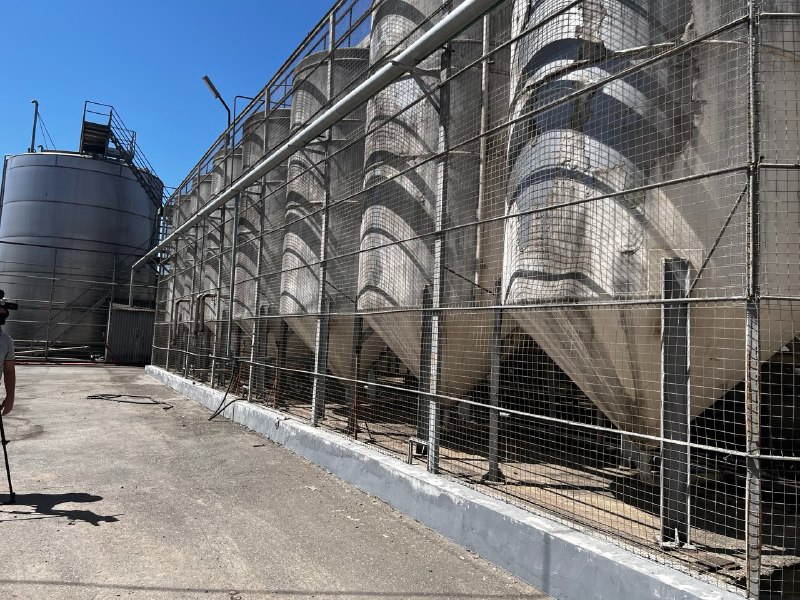 Высокотехнологичный комплекс приемки и переработки винограда запустил Кизлярский коньячный завод