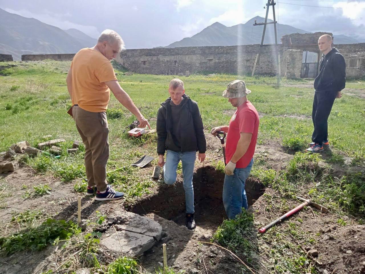 Археологические исследования древней крепости проводятся в Ахтынском районе Дагестана