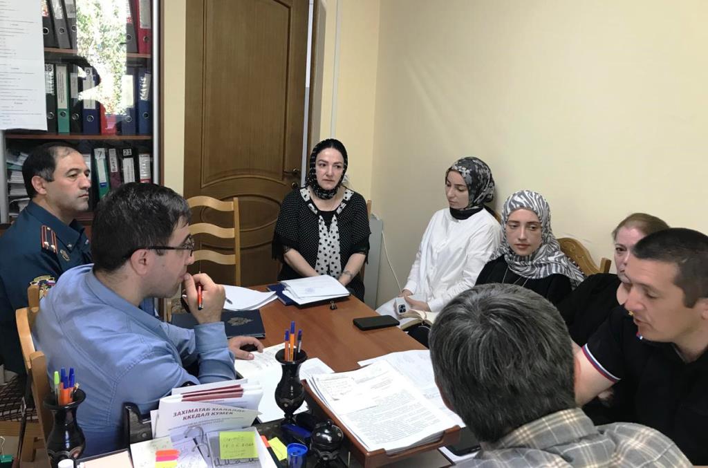 В Гунибском районе прошло заседание комиссии по делам несовершеннолетних