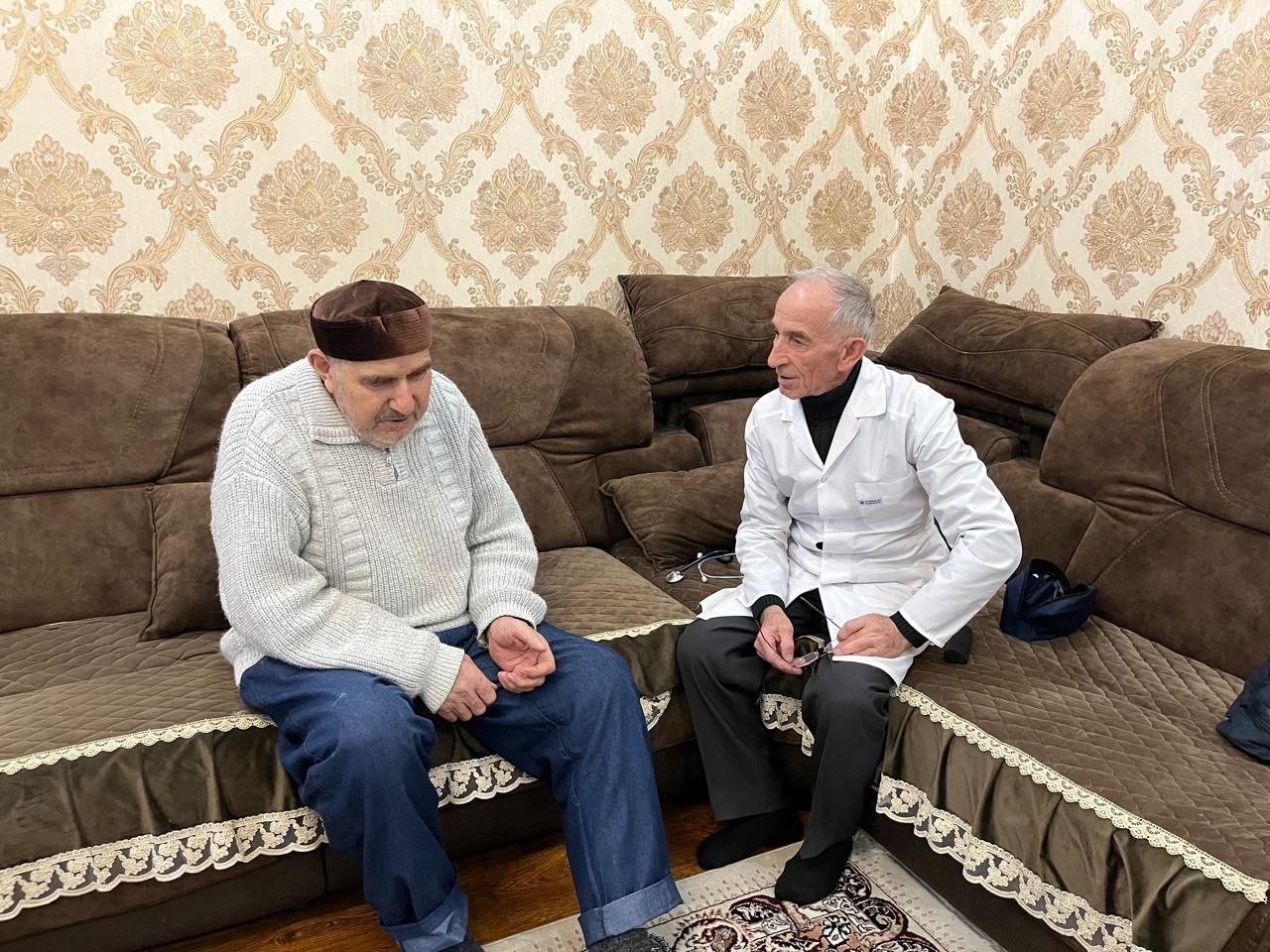 В Табасаранском районе в рамках проекта «Старшее поколение» обслужен 21 человек