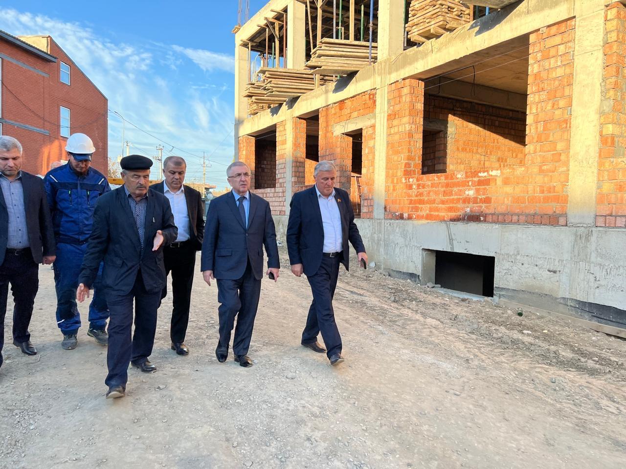 Юрий Левицкий побывал с рабочей поездкой в Хасавюрте