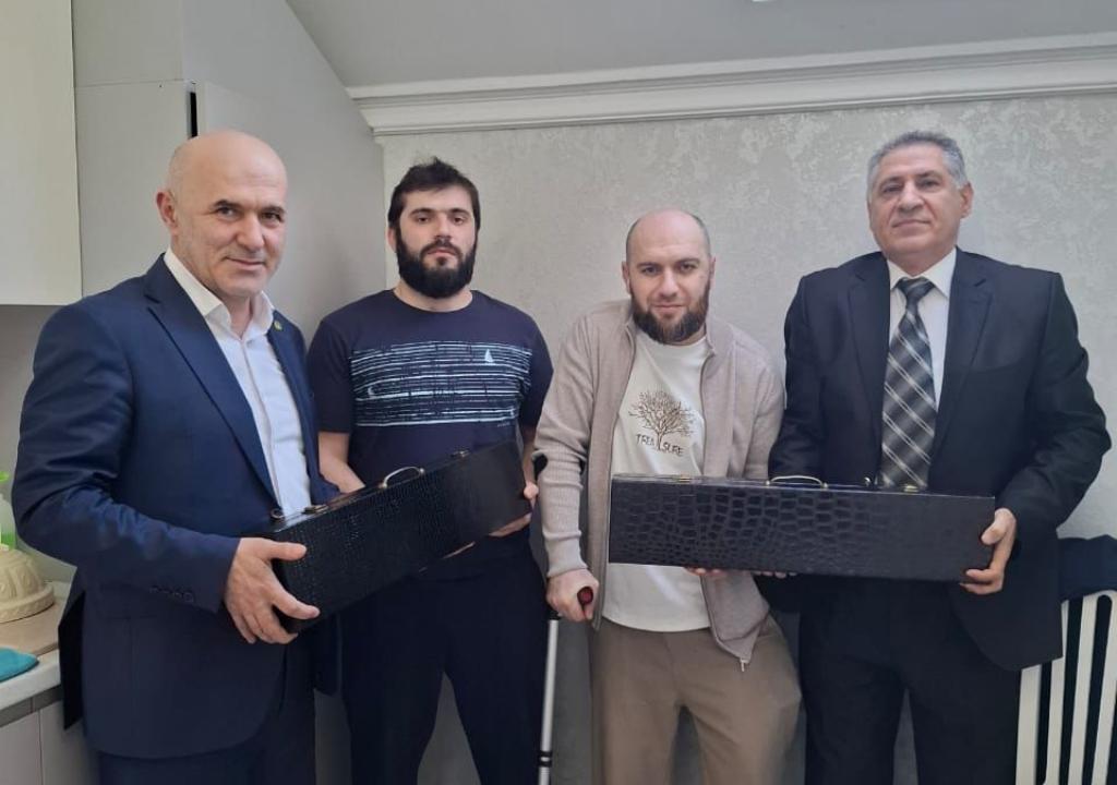 Сотрудники Даглесхоза встретились с коллегами из Шамильского района – участниками СВО