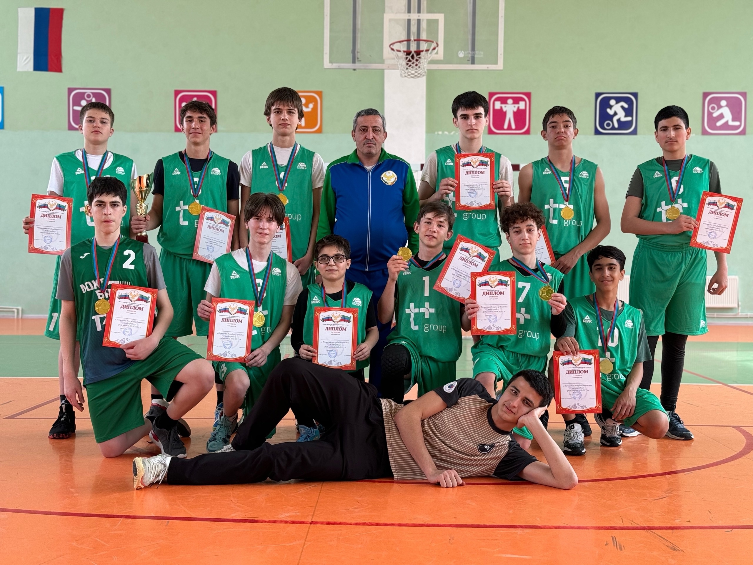 Завершилось Первенство Дагестана по баскетболу