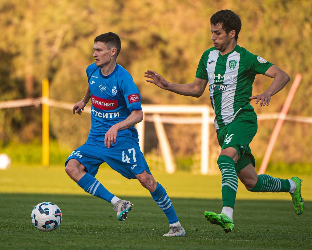 Махачкалинское «Динамо» уступило «Ахмату»