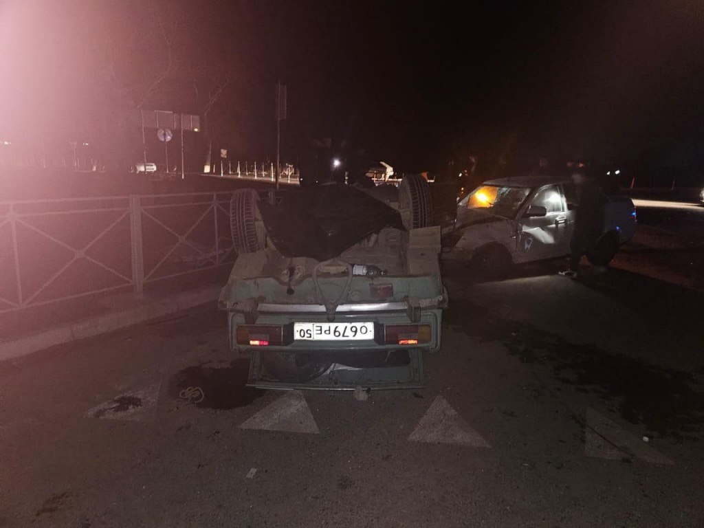 Пенсионер погиб в результате столкновения двух легковушек в Дагестане