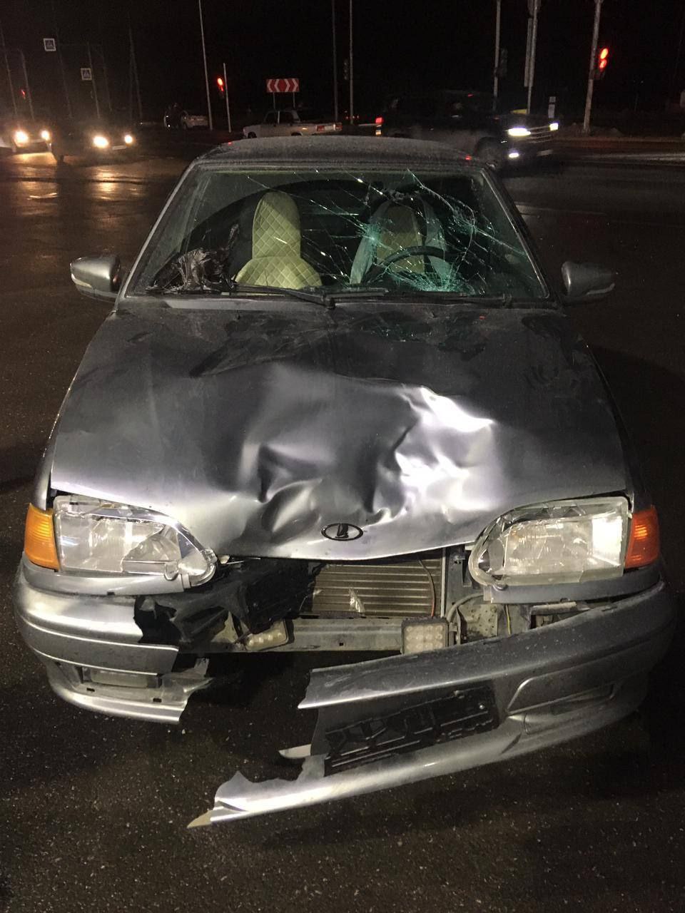 Подросток без прав сбил мужчину с дочерью в Дагестане