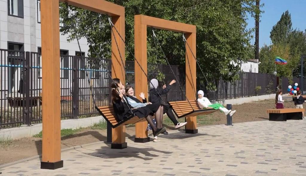 Хасавюртовский сквер вошел в число лучших благоустроенных территорий России