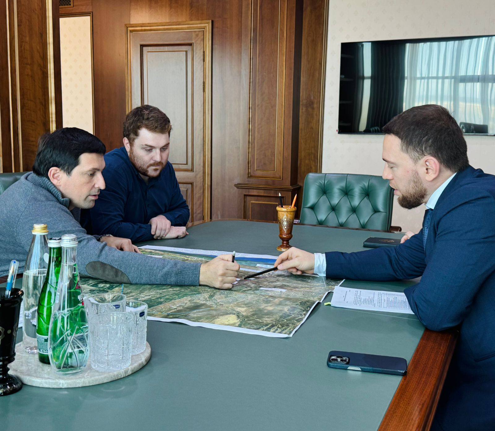 Руководство порта Махачкалы обсудило развитие предприятия совместно с Дагпредпринимательством