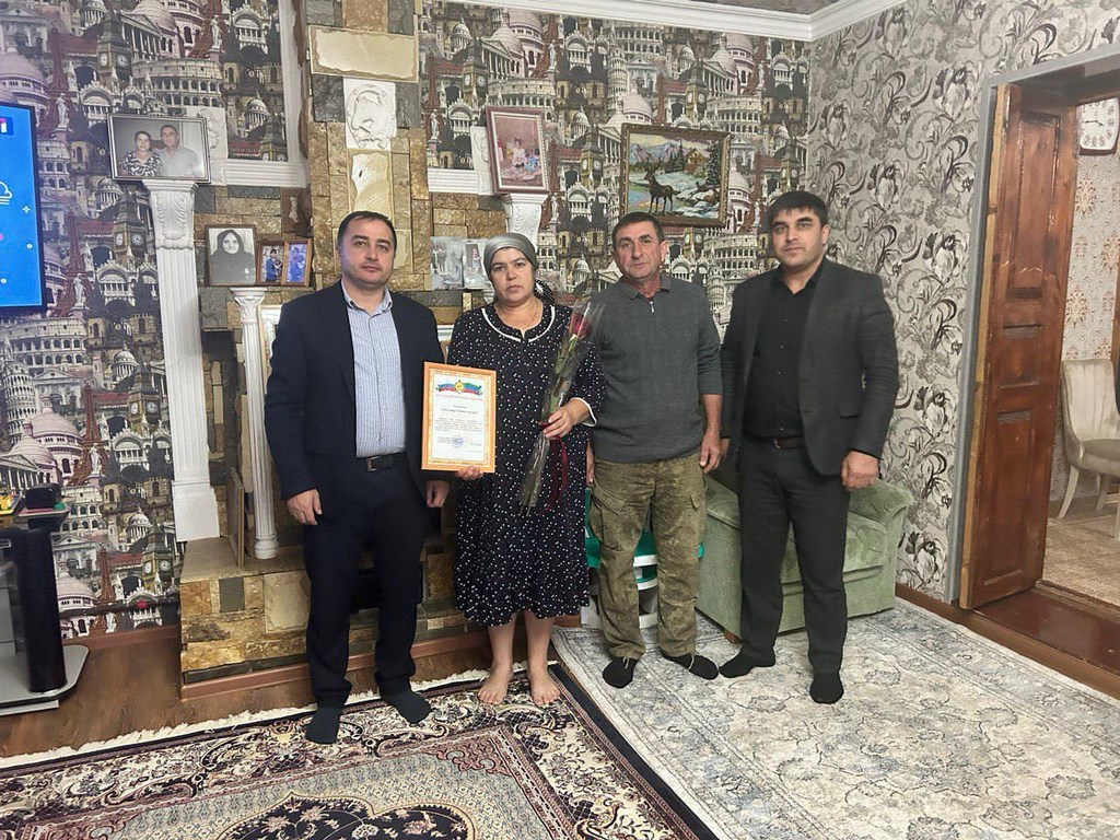 В Табасаранском районе поздравили матерей участников СВО