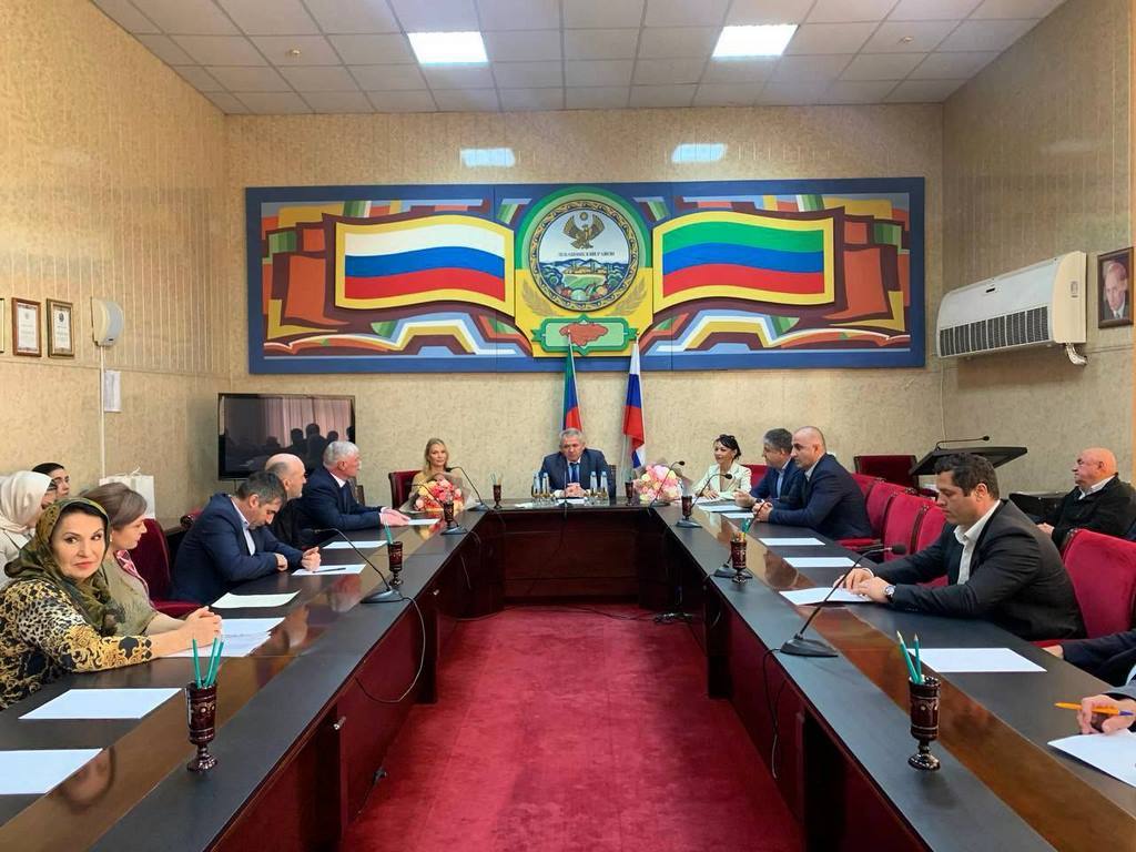 В Левашинском районе прошла встреча с делегацией из Сербии