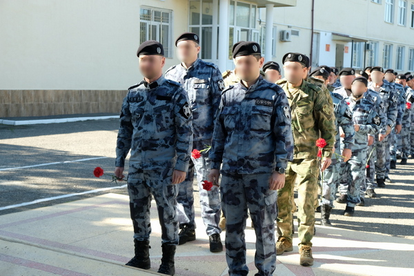 Дагестанские росгвардейцы отметили День ОМОН