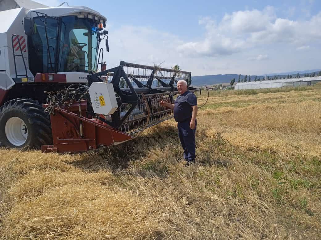Уборка озимых продолжается в Карабудахкентском районе
