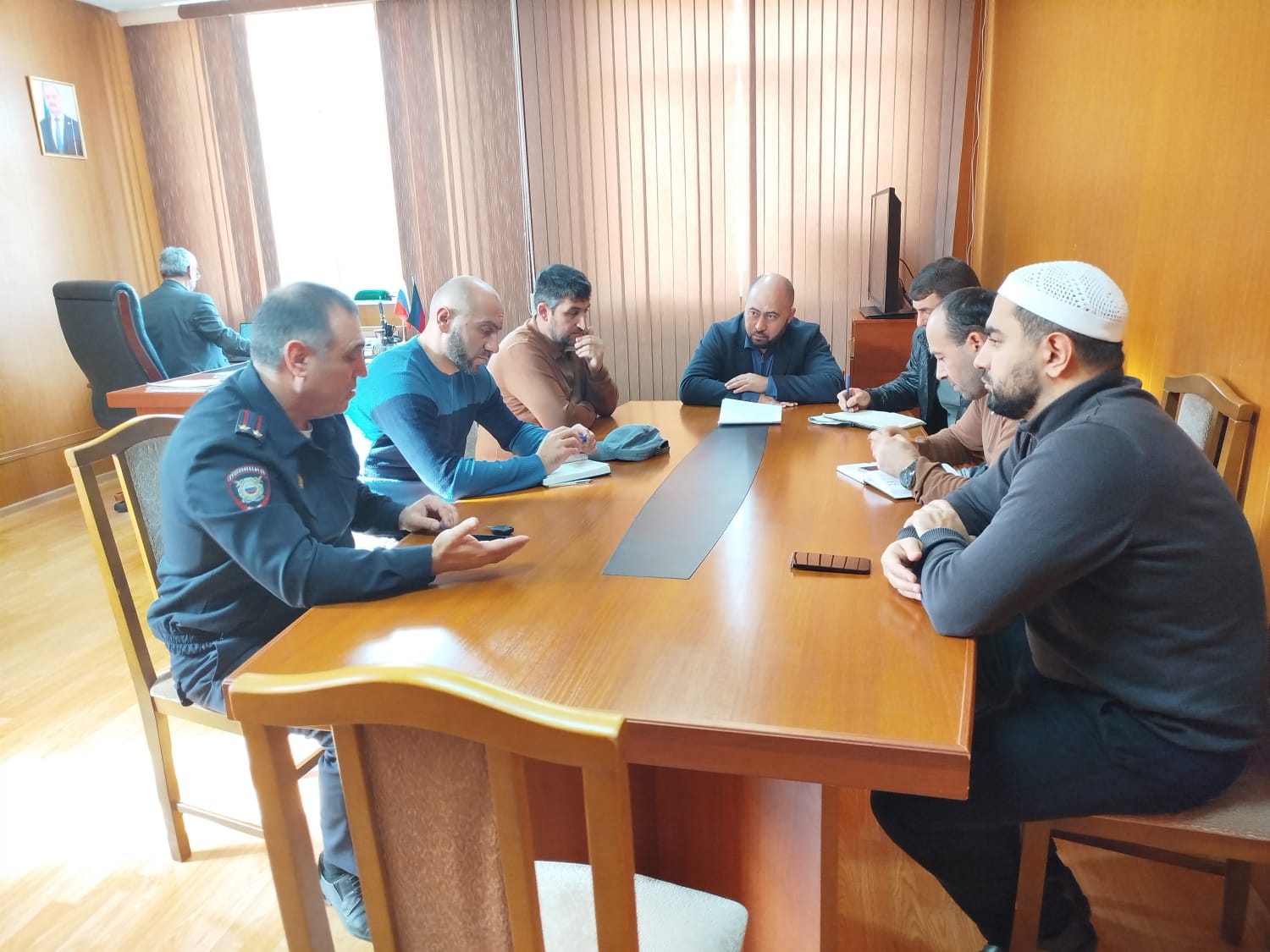 В Курахском районе обсудили меры безопасности в период новогодних праздников