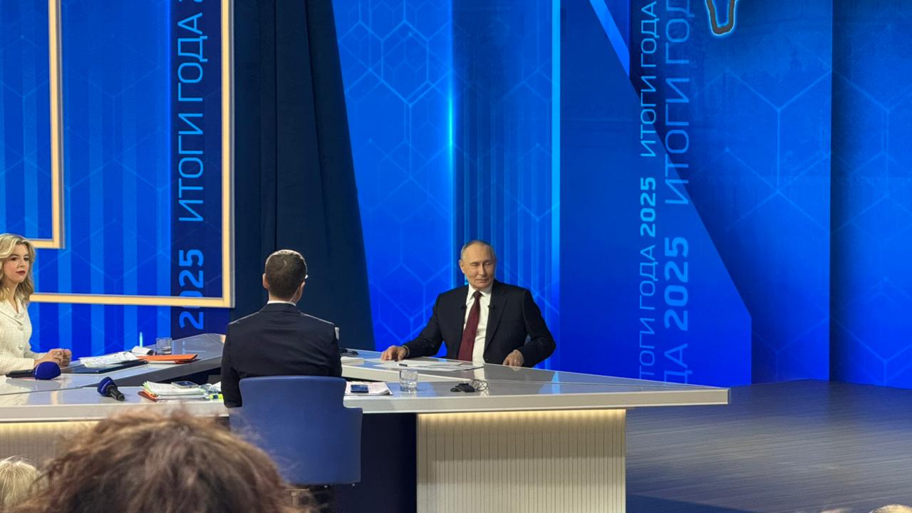 Владимир Путин рассказал о ходе решения проблемы водоснабжения Донбасса