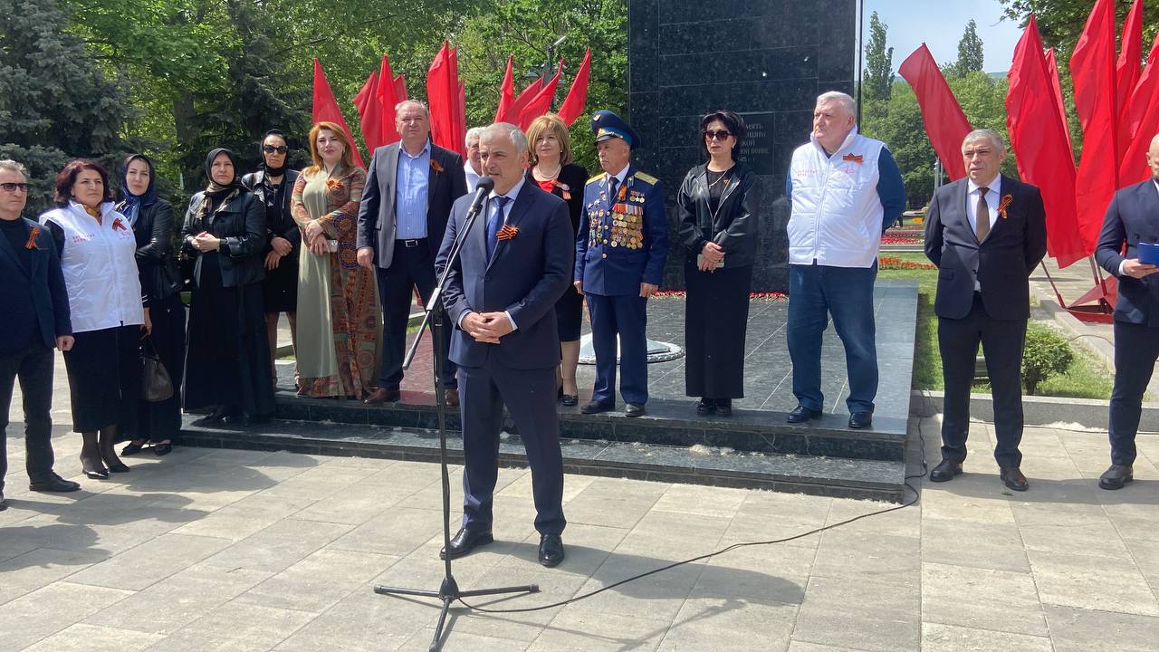 Патриотическая акция «Огонь Памяти» прошла в Махачкале