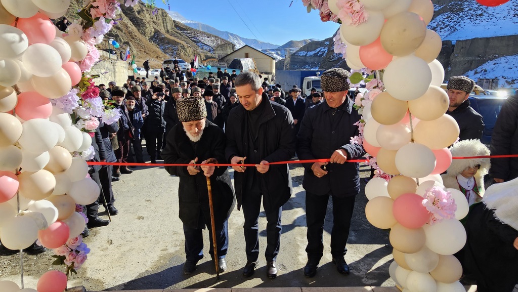 Открытие благоустроенной территории прошло в Ботлихском районе