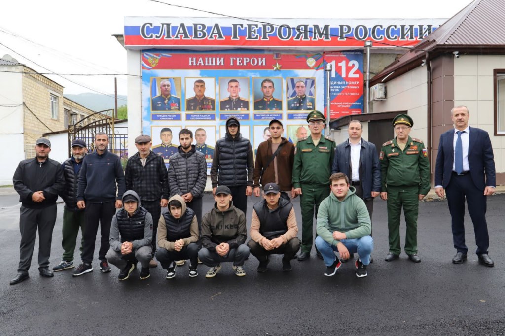 В Табасаранском районе продолжается весенний призыв