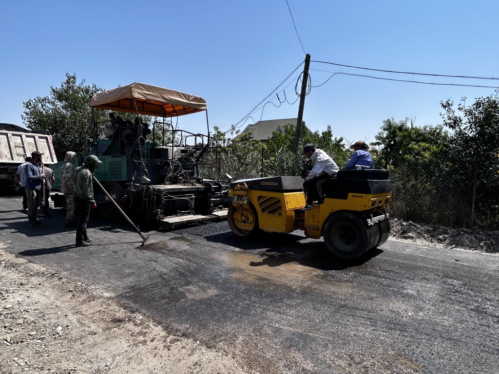 В селе Тарумовке продолжается капитальный ремонт дорог