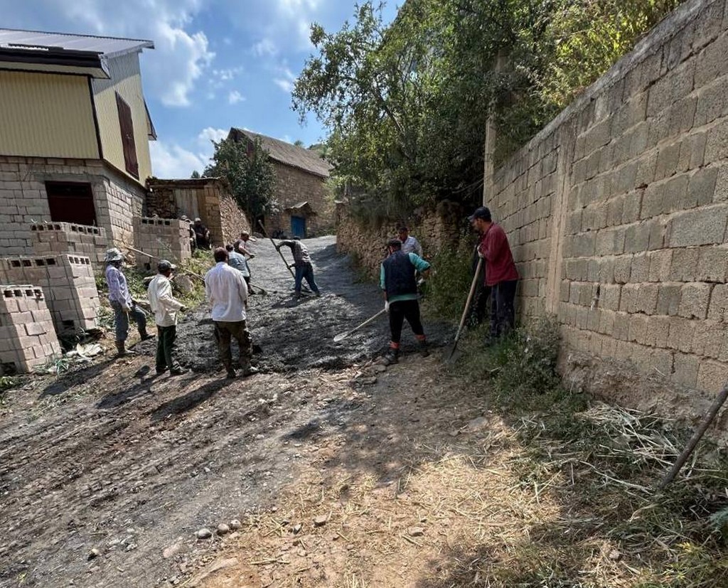 В Шамильском районе продолжается благоустройство сельских территорий