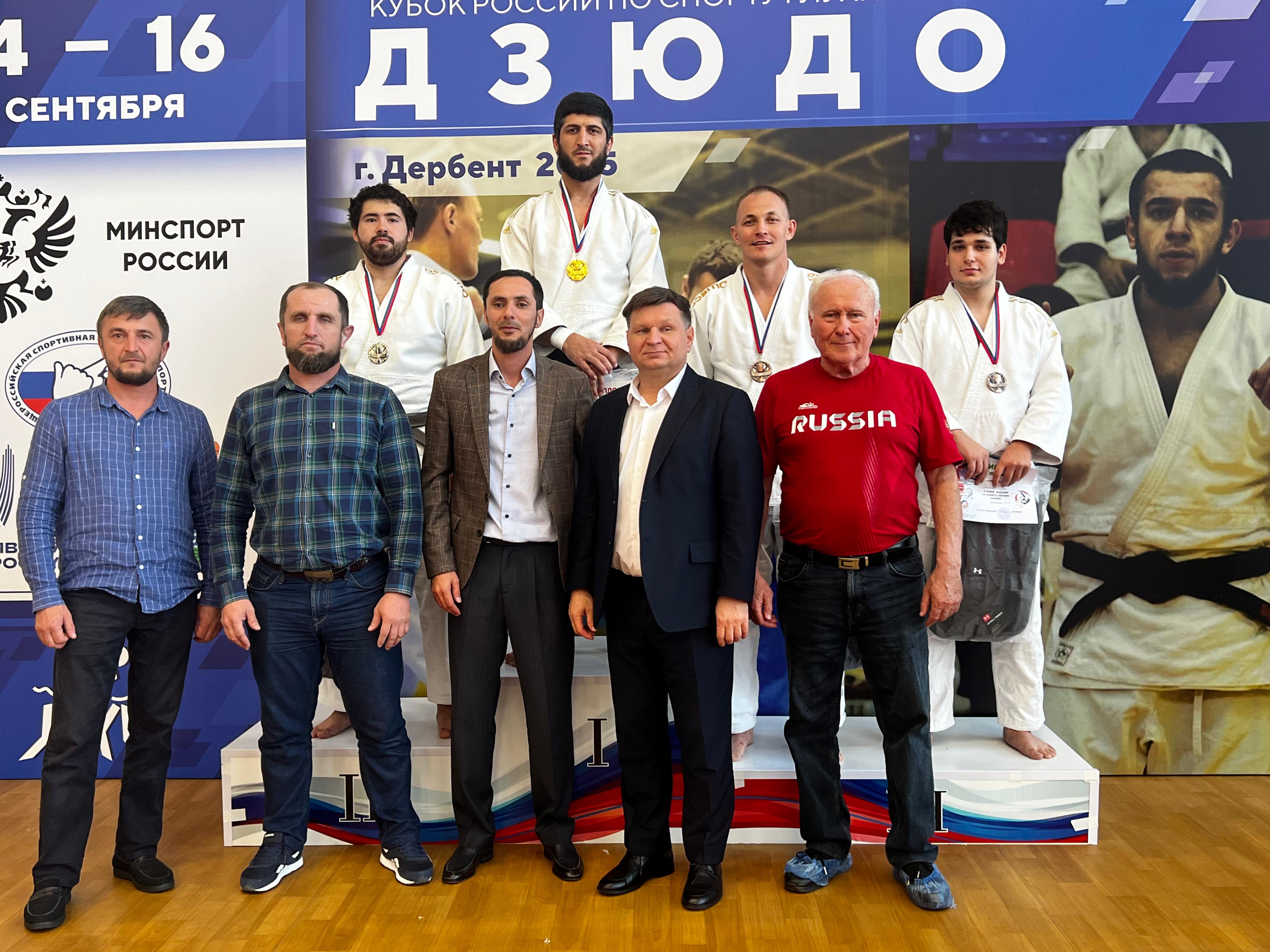 Дагестанские дзюдоисты – триумфаторы Кубка России