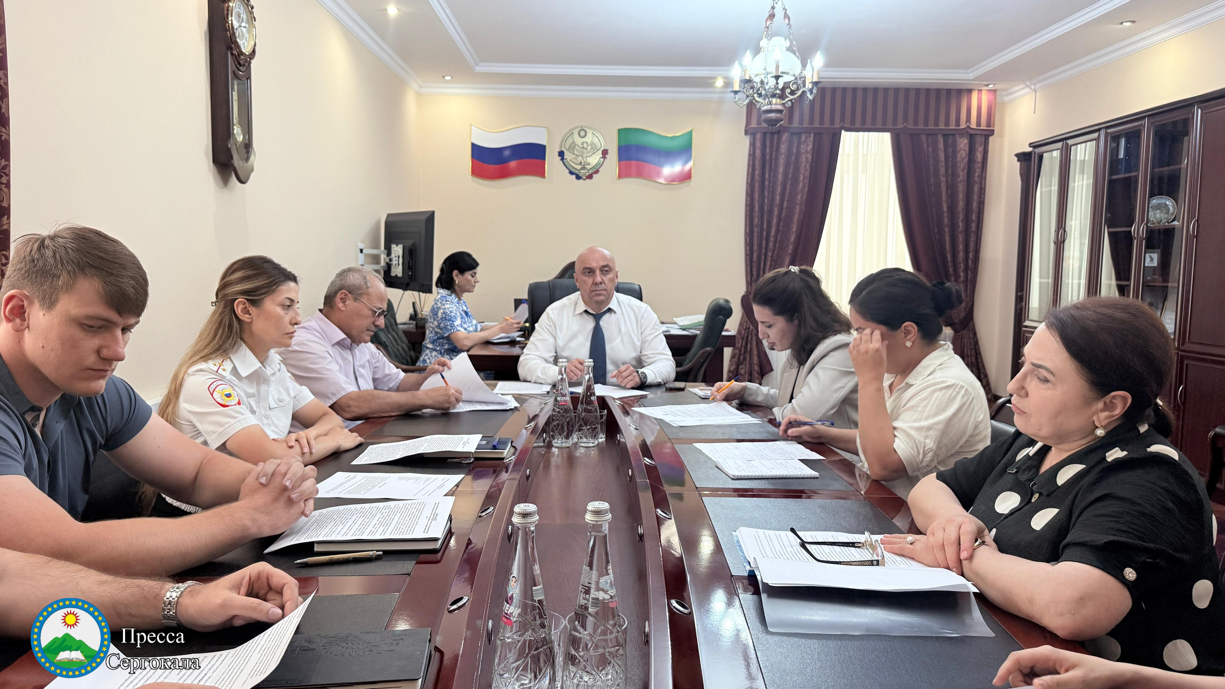 В Сергокалинском районе прошло заседание Антинаркотической комиссии