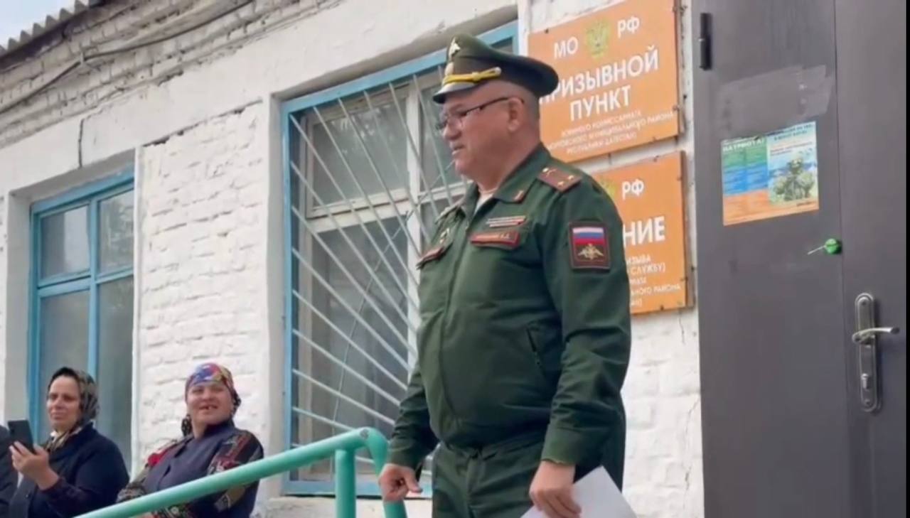 В Бабаюртовском районе прошли проводы новобранцев