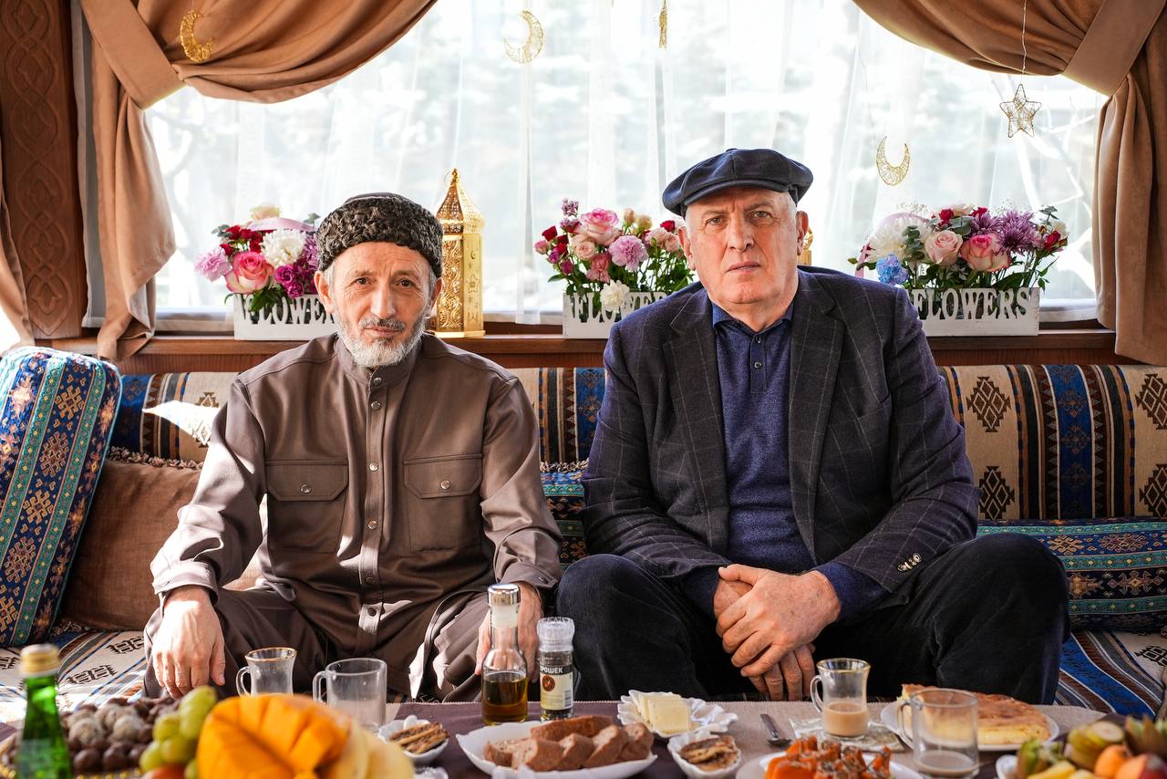 Абдулмуслим Абдулмуслимов посетил Муфтия Дагестана, шейха Ахмада Афанди