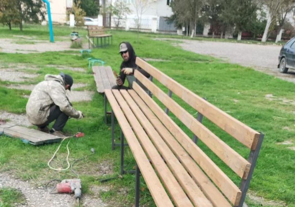 Депутат Алимагамед Юсуфов преобразил территорию СОШ №1 Каспийска