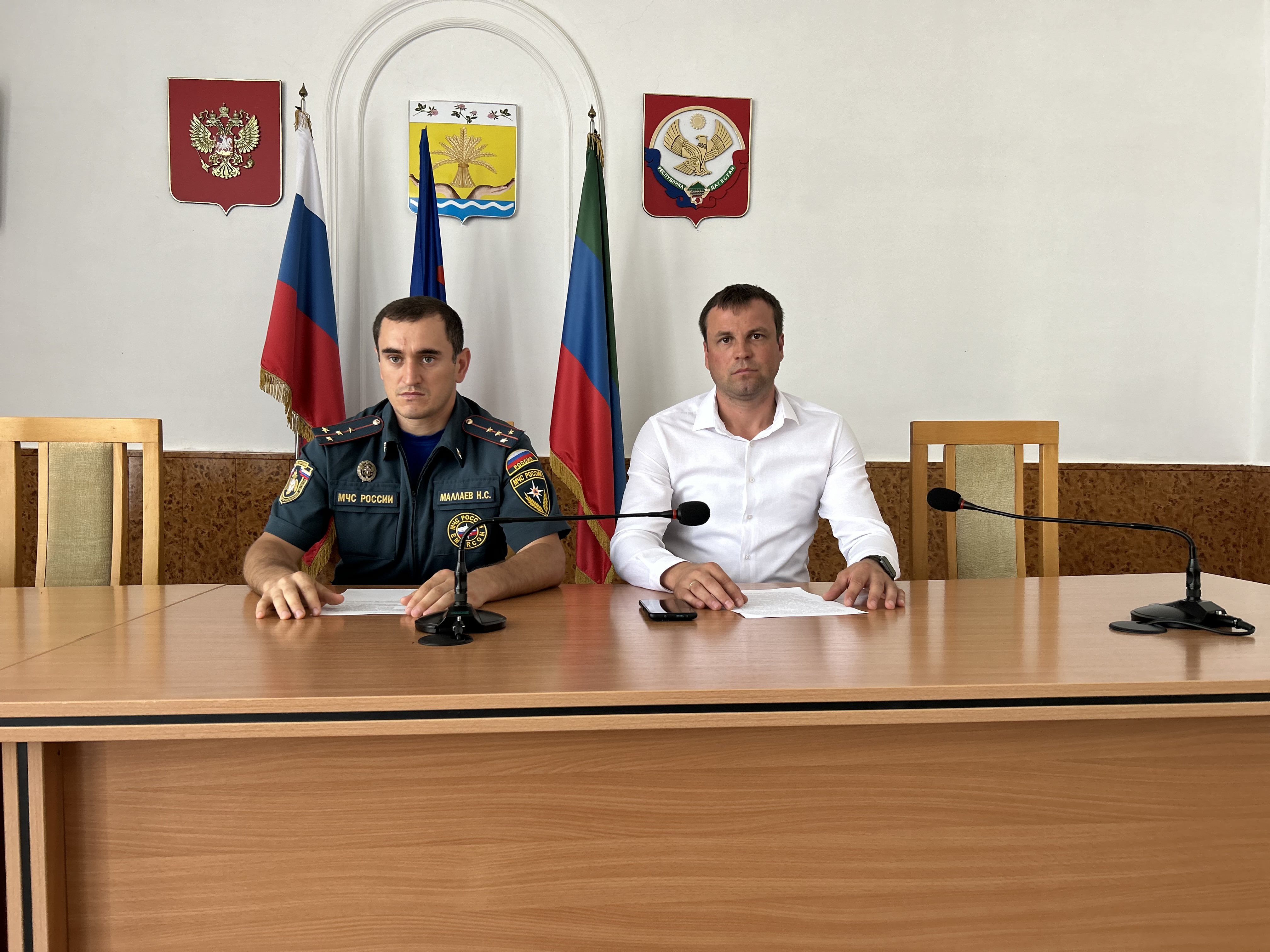 В Тарумовском районе провели заседание комиссии по ЧС