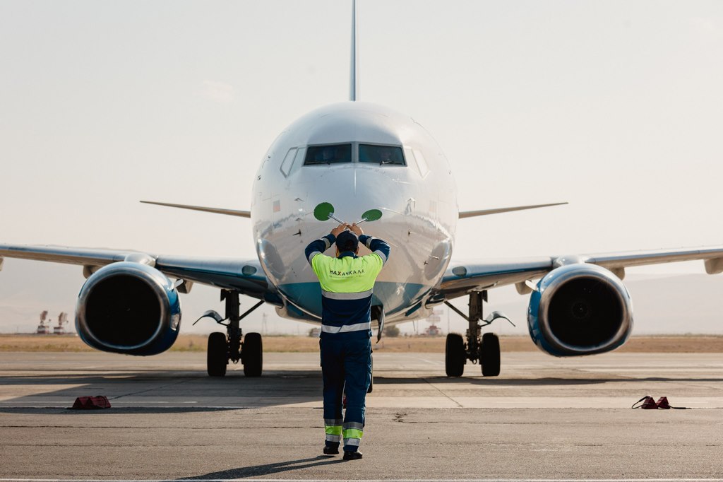 В Дагестане состоялся первый международный авиарейс в Абу-Даби