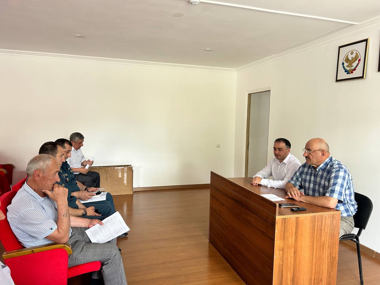 В Табасаранском районе обсудили подготовку к пожароопасному сезону