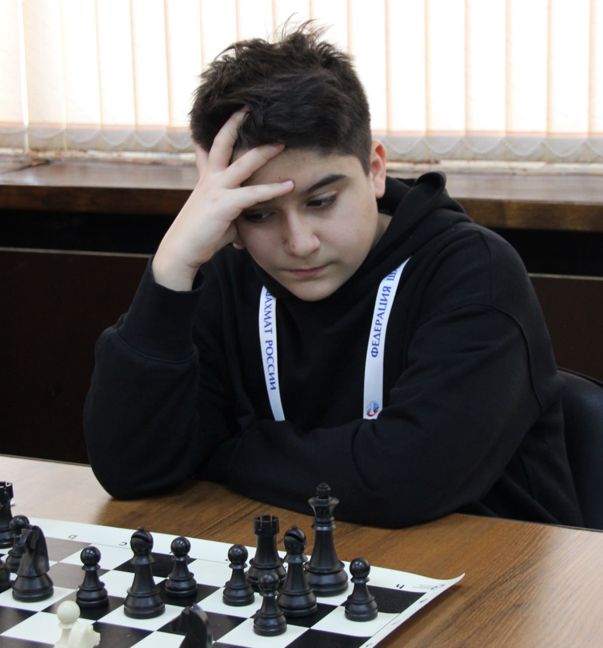 Таймаз Темирбеков победил в турнире по блицу на Играх Невского