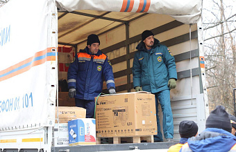 Дагестан передал гуманитарный груз бойцам добровольческого батальона «Каспий»