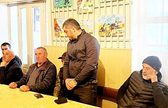 В Гунибском районе состоялось патриотическое мероприятие «Герои среди нас. Вершина мужества»