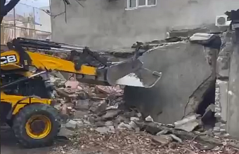 В Махачкале снесли незаконно построенные на муниципальных землях гаражи