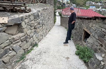 В селе Ругельде Шамильского района забетонировали улицу