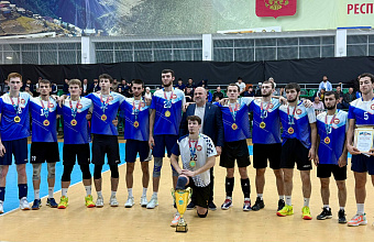 Волейболисты ДГУ победили на турнире к 70-летию Ахмеда Алиева