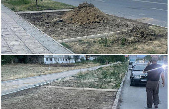 Жители Каспийска добились восстановления улицы после незаконной заливки бетоном